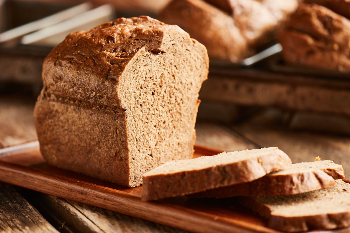 a loaf of rye bread