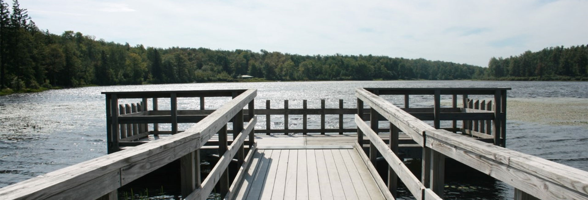 dock on pond