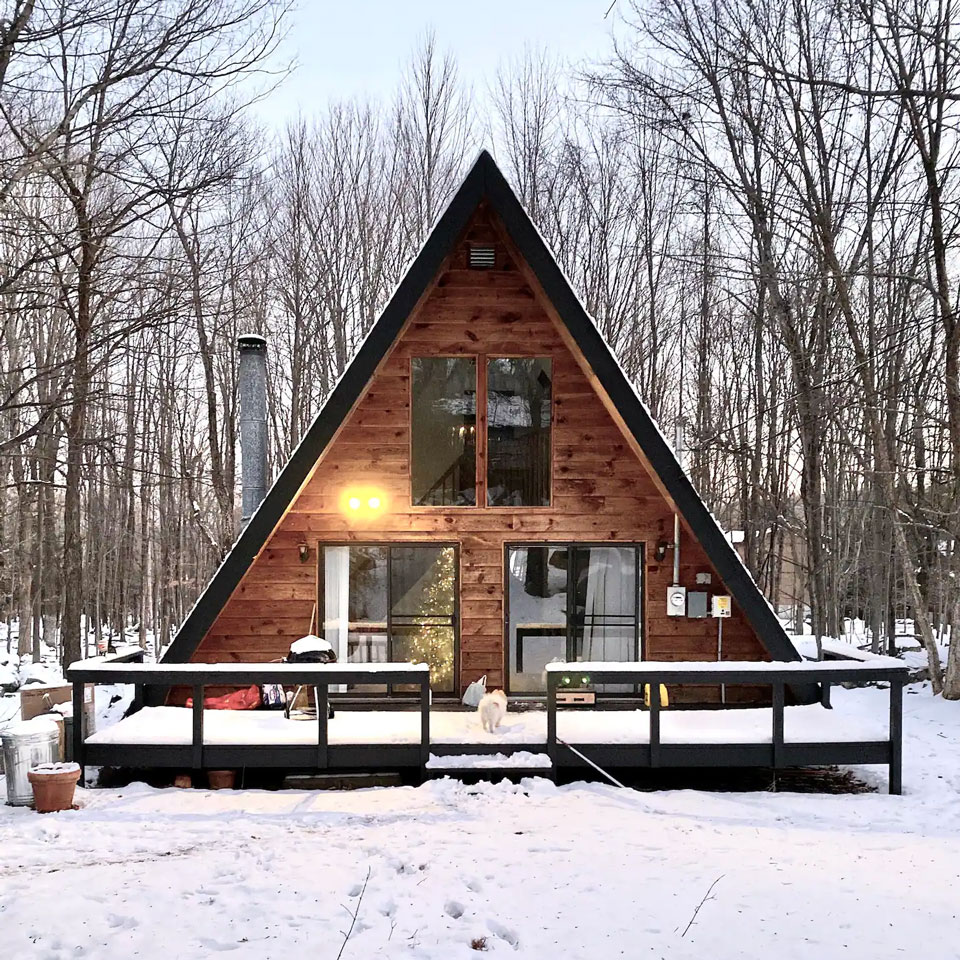 A shape frame Cabin