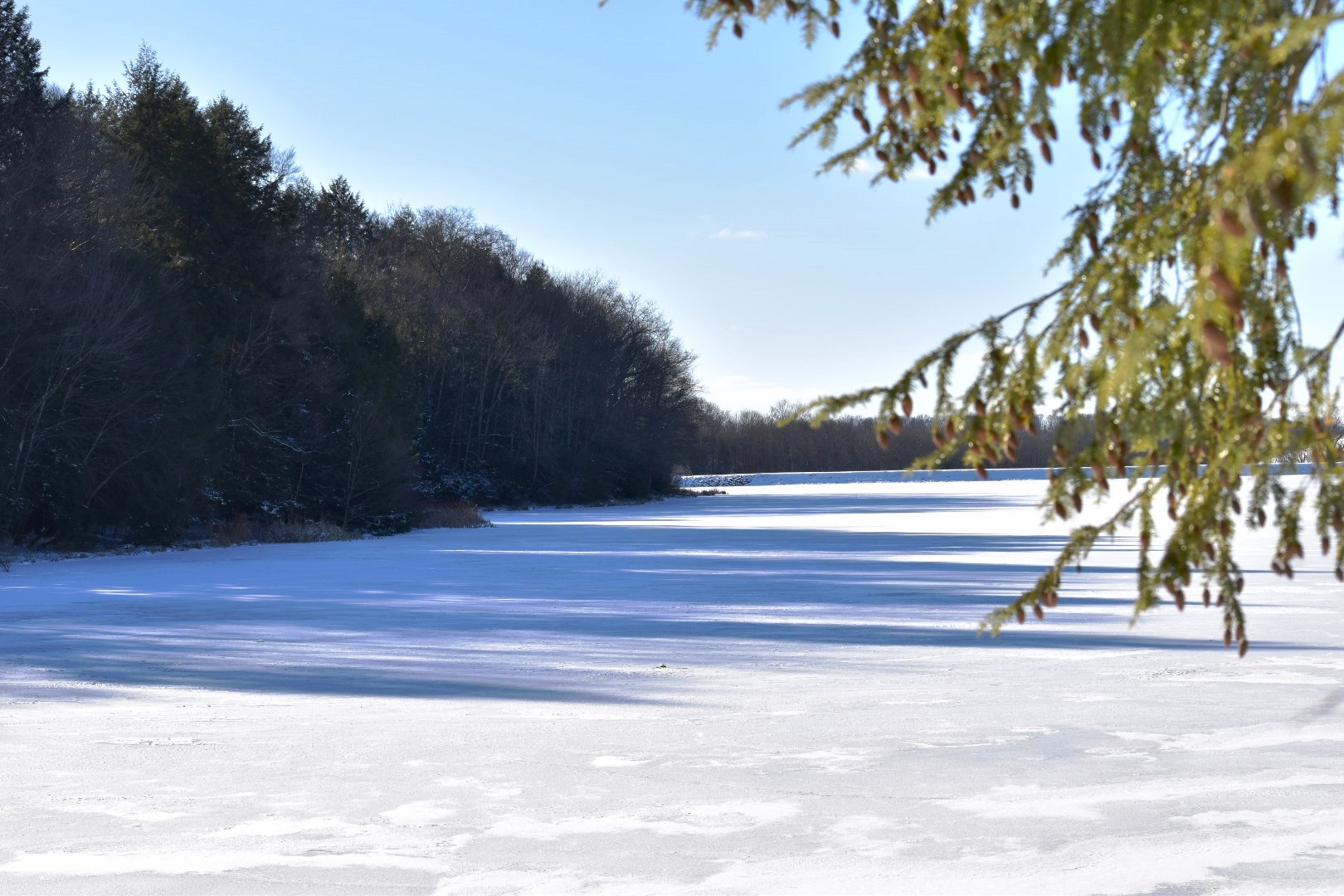 frozen lake