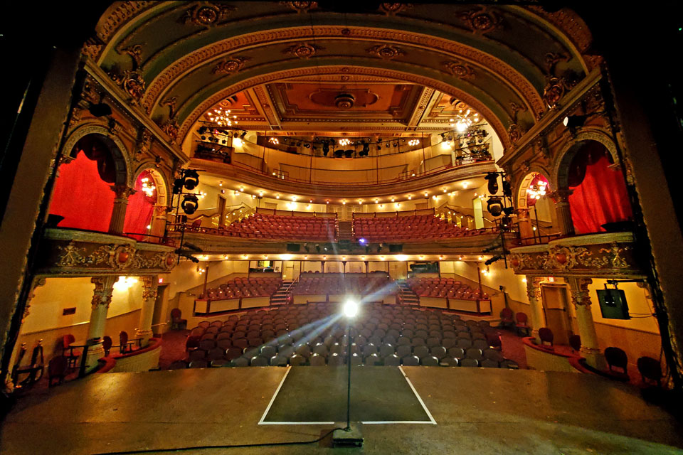 fulton theater auditorium view from stage