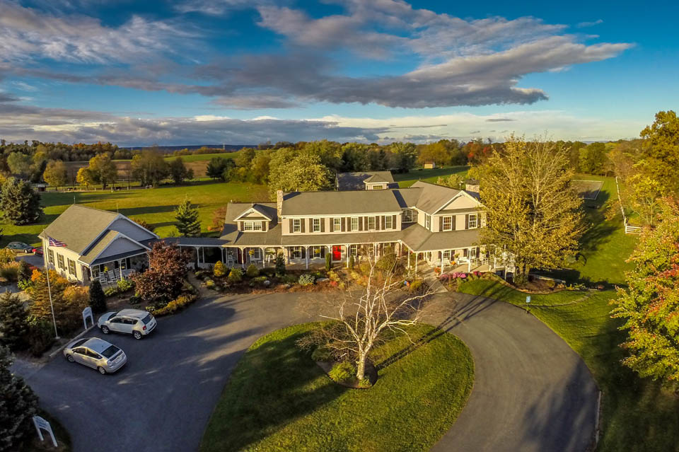 Aerial view of Westwynd Inn