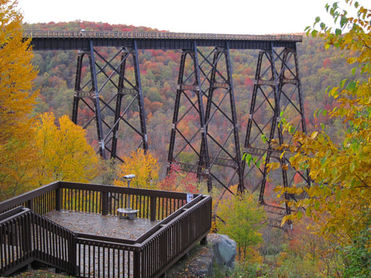 Kinzua Bridge in Autumn