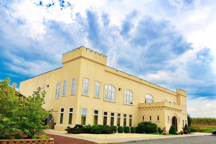 Sand Castle Winery building