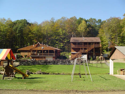 woodhouses and playground