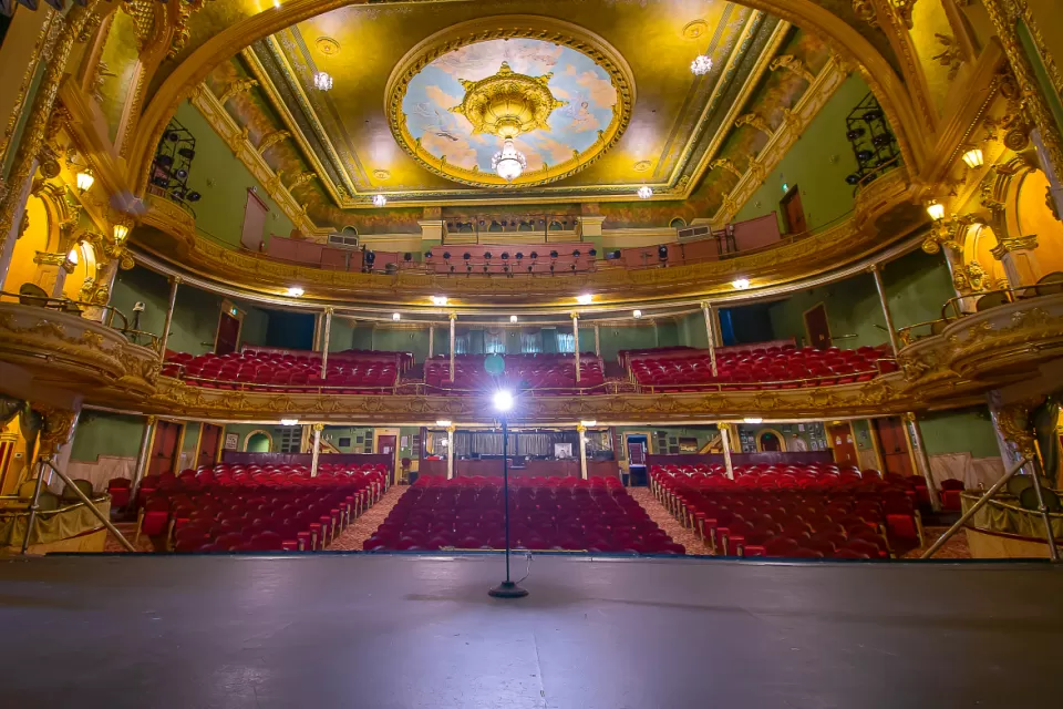 Mishler Theatre audience