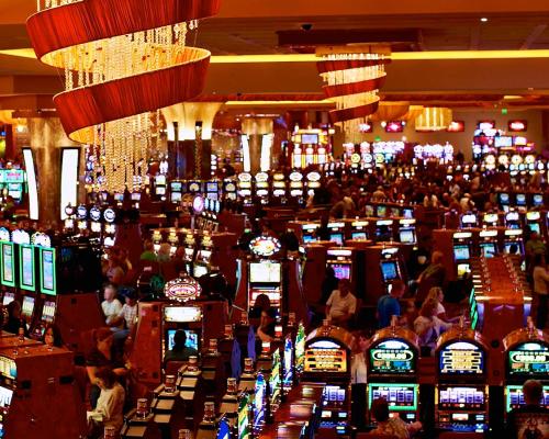 a photo of slot machines at Parx Casino