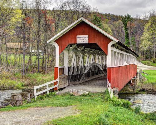 barronville covered bridge