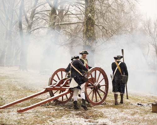 reenactment Washington Crossing Historic Park