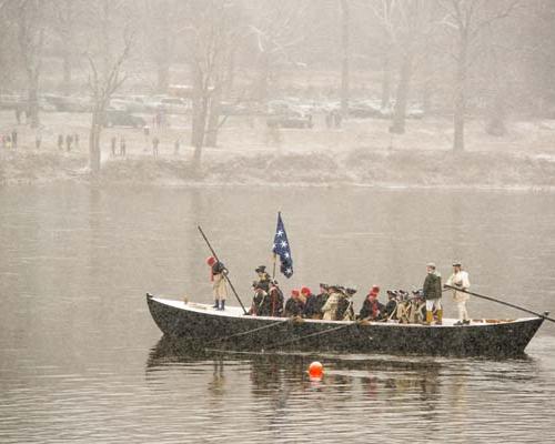 reenactment Washington Crossing Historic Park