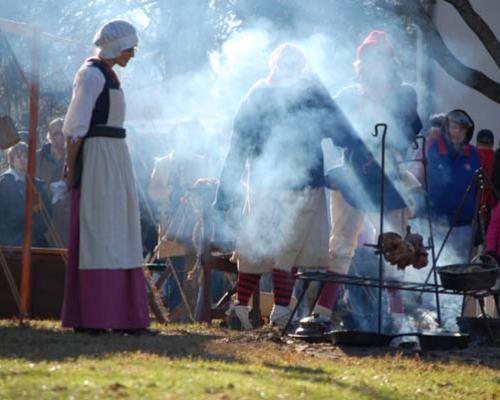 reenactment Washington Crossing Historic Park