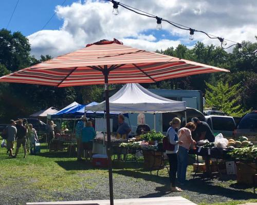 Tunkhannock Farmers Market Stall