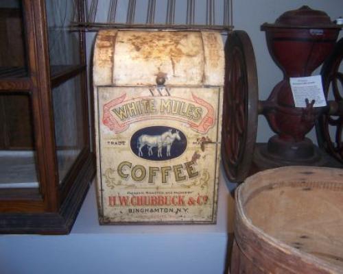 old box laying on table