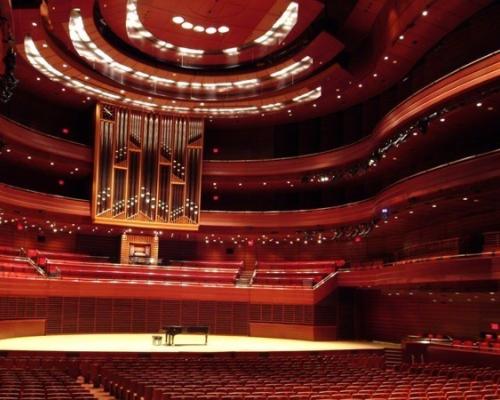 Inside view of the Kimmel Center