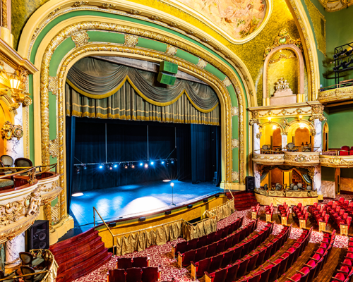 Mishler Theatre stage