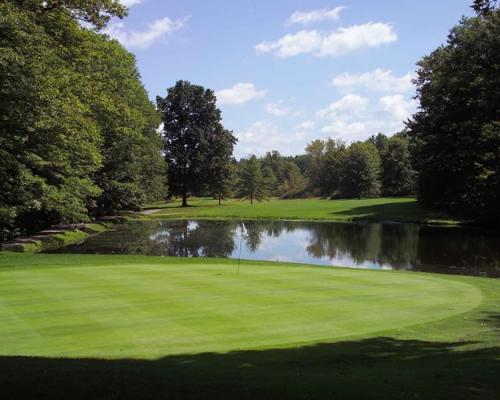 golf course pond