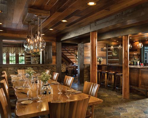 Tables and Chair in Restaurant 