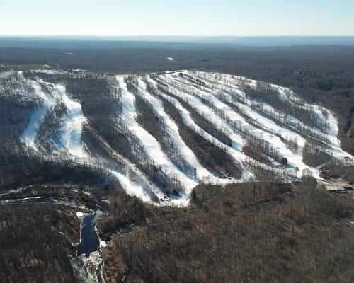 Skii Slopes at Big Boulder