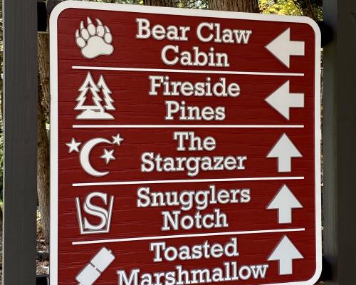 Directional sign