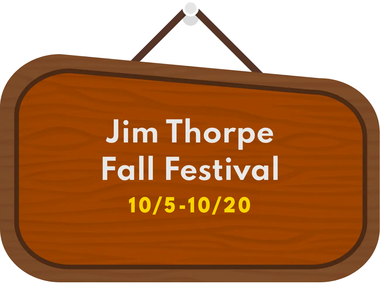 Jim Thorpe Fall Festival 10/5-10/20