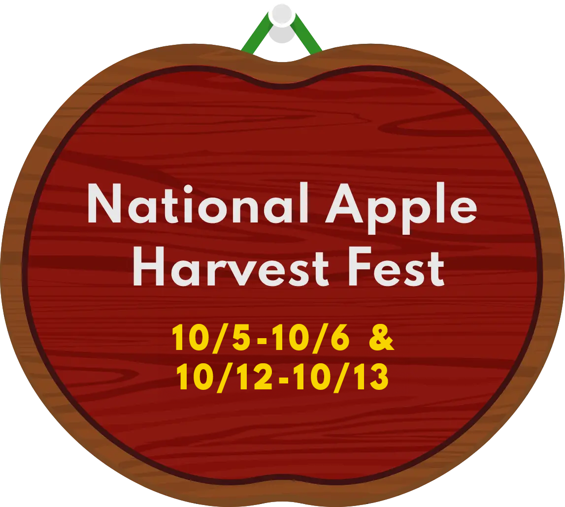 National Apple Harvest Fest 10/5-10/6 & 10/12-10/13